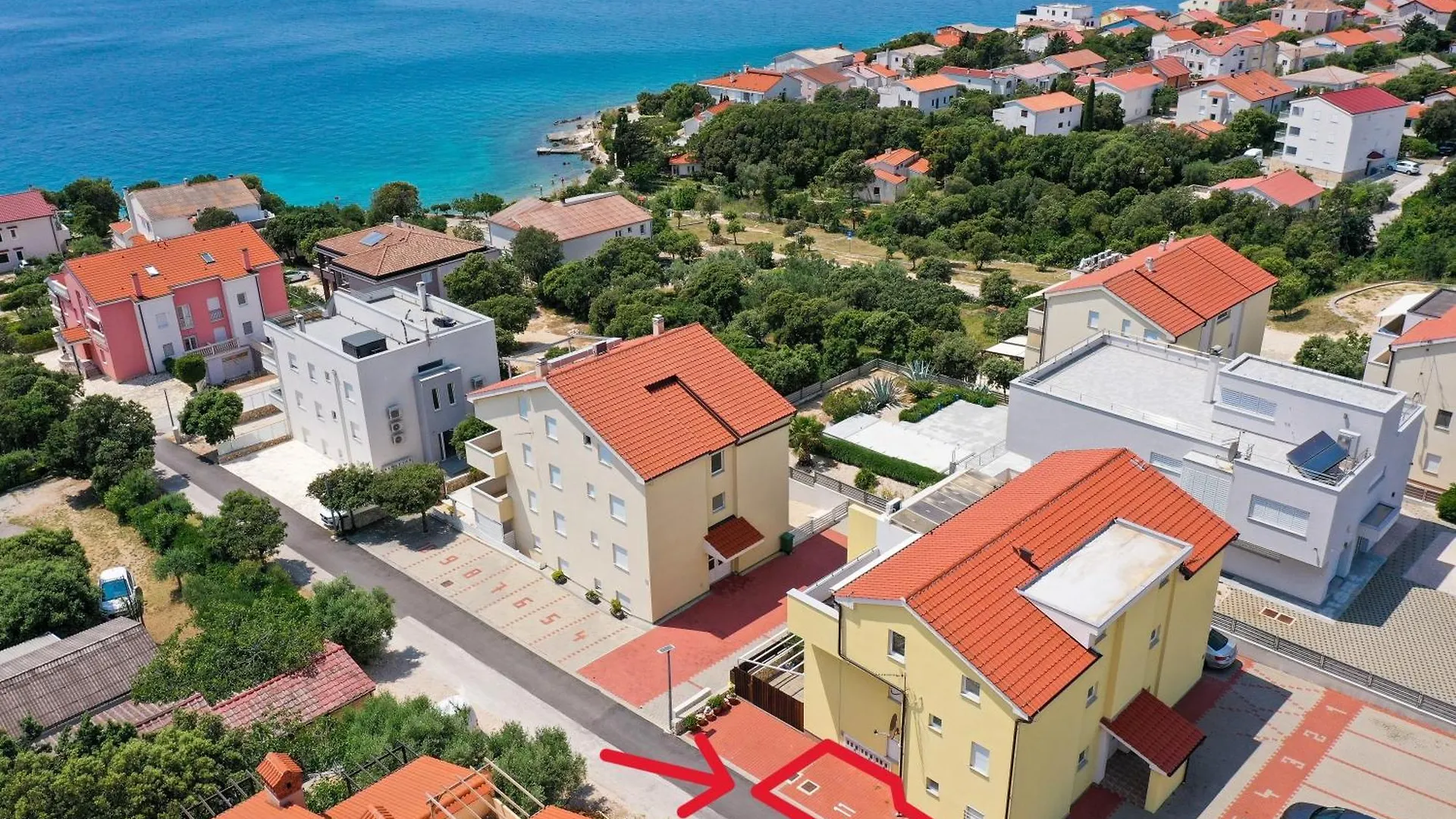 Chill 4 Real Sea View Mandre Apartment